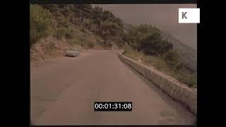 Driving on Coastal Roads, 1960s, 1970s France, HD