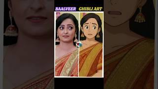 Baalveer  Ghibli Art  #shorts #vivan #balveer #viralvideo #youtubeshorts #ghibli #song