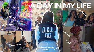 Daily Vlog: I Died in a Movie? My sister is finally legal! DCU gifted us jackets