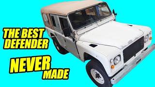 We make the Land Rover 110 that Land Rover never wanted to make. And it's awesome.