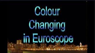 Changing Euroscope List Colours   flight atc sim