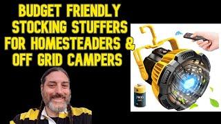 10 Budget Friendly Stocking Stuffers for Homesteaders And Off Grid Campers