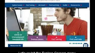 Using CareerOneStop for Career Research