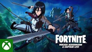 Eren Jaeger Enters Fortnite with ODM Gear and Thunder Spears