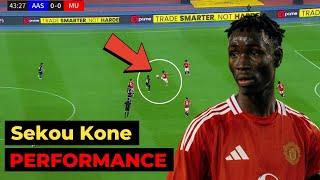 Sekou Kone PERFORMANCE for Man United vs ASEAN All stars in Malaysia 2025