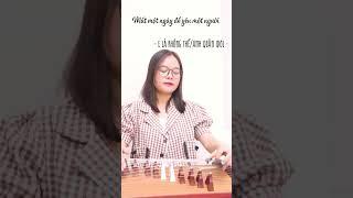 E Là Không Thể - Anh Quân Idol I Tien Vivy Guzheng #shorts