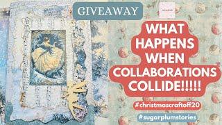 WHAT HAPPENS WHEN COLLABORATIONS COLLIDE!!!! GIVEAWAY!! #christmascraftoff24 #sugerplumstories