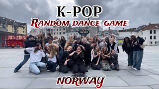 [KPOP IN PUBLIC] RANDOM DANCE GAME Bergen, Norway 2024