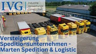 Versteigerung Marten Spedition & Logistic I IVG