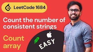 Count the number of consistent strings leetcode solution