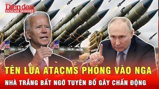 Mỹ chính thức xác nhận cho phép Ukraine nã tên lửa ATACMS vào lãnh thổ của Nga | Tin tức 24h