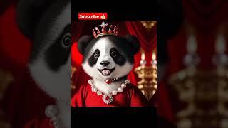 Aİ Panda_ Family in Mysterious World#ai #shorts #panda #royal #family #art#subscribe #like #share