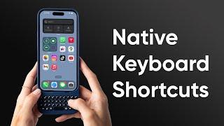 Using Native Keyboard Shortcuts on Clicks for iPhone