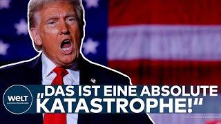 US-WAHL 2024: "Das ist eine absolute Katastrophe!" Donald Trump wird neuer Präsident der USA!