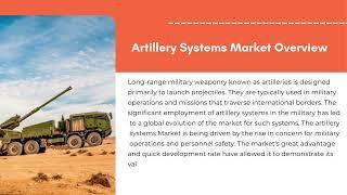 Artillery Systems Market | Exactitude Consultancy Reports