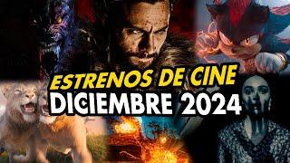 ESTRENOS DE CINE DICIEMBRE 2024! (Películas en Cartelera)