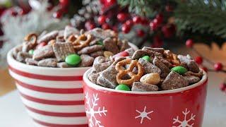 Reindeer Chow Snack Mix Recipe