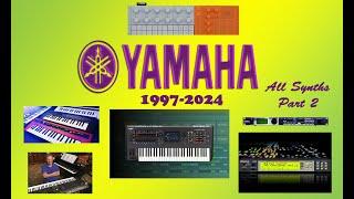 Yamaha Synth History by year pt2