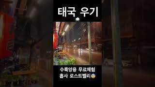 태국 우기의 일상 #태국우기