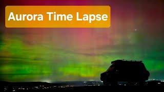 Aurora Time Lapse - Horse Heaven Hills