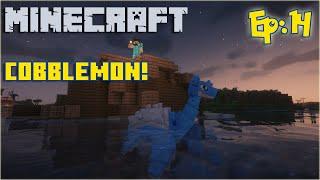 Surprise Lapras Encounter! Evolving to Feraligatr! | Minecraft Cobblemon Ep 14