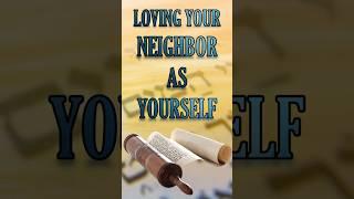 Loving Your Neighbor as Yourself