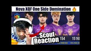 Scout Reaction On Nova Xqf    Nova Xqf One Side Domination in Pmgc   Nova Paraboy   Nova Order