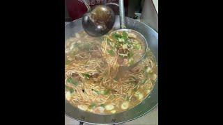 I eat the stir-fry lamb noodle in Henan Jia County  12 yuan per bowl. I always have a bowl to taste