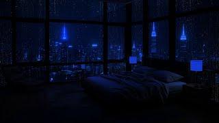 City Nights with Healing Rain: Calm Your Thoughts and Ease Your Mind ️