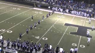 Erick Guadron Kickoff Touchback vs Lakeside
