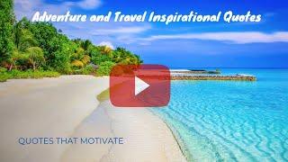 Adventure and Travel Inspirational quotes in English