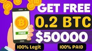 How to GET 0.2 FREE BITCOIN ($13,980) | How To MAKE MONEY Online