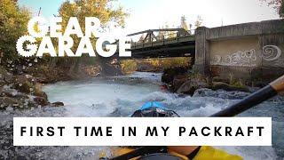 First Time Paddling My New Alpacka Gnarwhal Packraft | Ep. 229