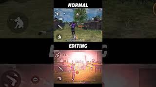 Normal + Editing  Edit×Free Fire Capcut