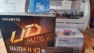 Gigabyte H410M H V3 + Intel Core i5 - 10400