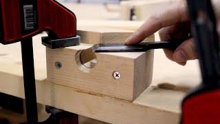 How to make Dowels The Easy Way！！  DIY WoodWorking For Aug16