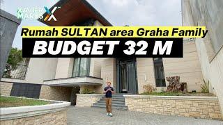 Rumah Sultan Area Graha Family Konsep Modern Kontemporer yang Specknya WOW BANGET ala ala HOTEL *5