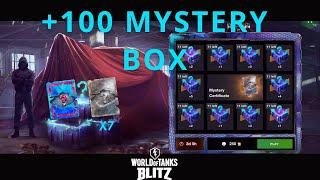 OPENING $100 WORTH OF MYSTRY BOXES l Mystery Box Certificate Draw l WoT Blitz