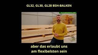 Leimholzbalken - BSH balken