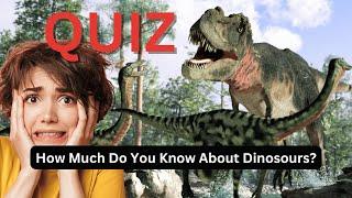 Discover Dinosaurs: Fun Facts & Quiz Challenge for Kids