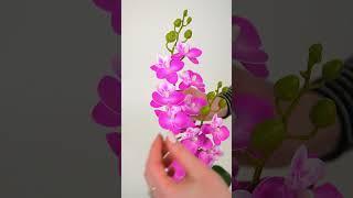 Штучні квіти рослина метеликова орхідея рожева 10*45 Greenflowers 211831