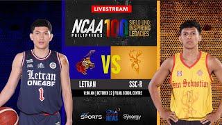 Letran vs San Sebastian (Men’s Basketball) | NCAA Season 100 - Replay