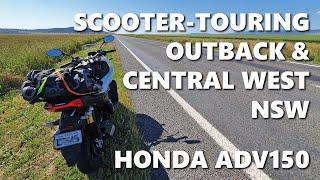 Scooter-Touring Outback & Central West NSW (HONDA ADV150)