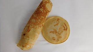 How to make pancakes/crepes without eggs /How to make eggless pancakes