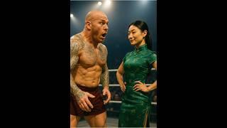 Massive Fighter vs Calm Woman  She SLAPS Him into Silence  #Viral