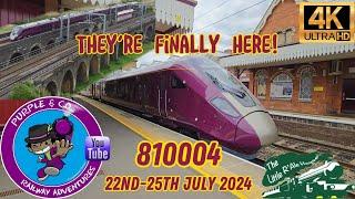 Finally! New Auroras on the Midland Mainline 22-25/7/2024