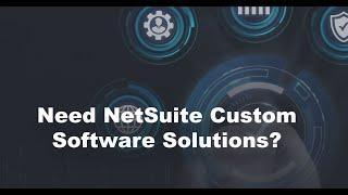 We Provide NetSuite Custom Software Solutions