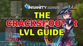 CRACKSHOOTER FAST Leveling Guide - Insanity Flyff