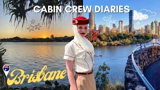 DAY in the LIFE of CABIN CREW (Brisbane Layover)