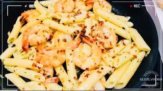 Real quick PENNE PASTA w/SHRIMP Recipe by Glezl #SIMPLE_DISH  #How i cooked it easy?!